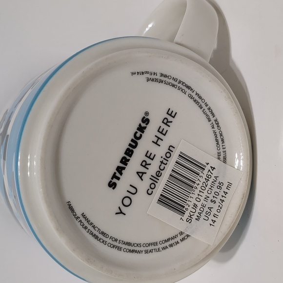 Starbucks YAH Collection 2014 Mug Lake Tahoe 14 oz - Picture 6 of 6